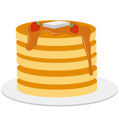 Pancake Element Illustration