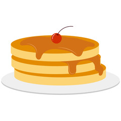 Pancake Element Illustration
