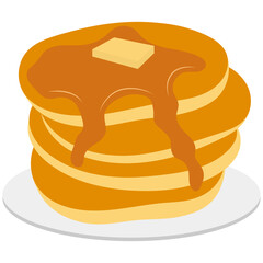 Pancake Element Illustration