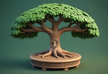 Celtic Tree Of Life Upscaled 6