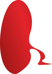 Collection speech bubbles red, chat, dialogue, text