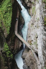 Blick in eine Klamm