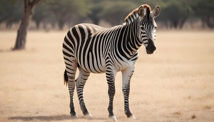 A Zebra In A Safari Camp Upscaled 3