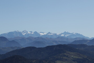 Obraz premium Alpenhauptkamm