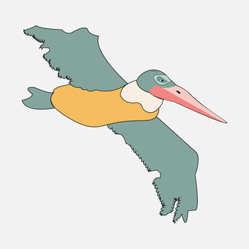 recommend clip art: vector cute albatross bird cartoon style