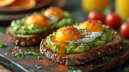 Avocado Egg Toast