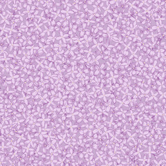 Fototapeta premium Seamless pattern with blooming lilac. Vector. Vintage flowering background. Purple colors. Millefleurs trend.