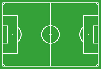 vector of a football field