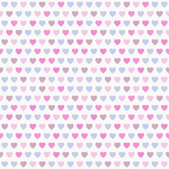 seamless pattern with hearts