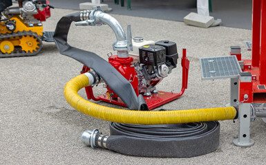 Petrol Powered Engine Water Pump With Long Hose
