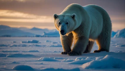 Foto op Plexiglas Polar Bear in its Natural Habitat © LL. Zulfakar Hidayat
