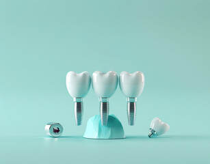 Dental Implants Concept