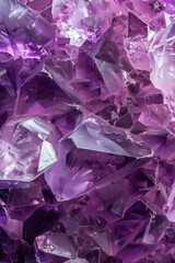 Purple crystal pattern for background