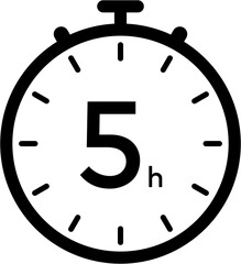 stopwatch 5 minuthourss