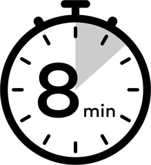 stopwatch 8 minutes