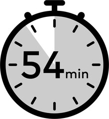 stopwatch 54 minutes