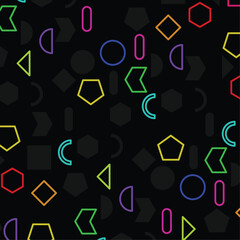 geometric shapes background design