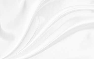 White gray satin texture that is white silver fabric silk background with beautiful soft blur pattern natural.