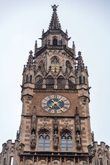 Fototapeta premium The New Town Hall - Glockenspiel in Munich, Germany