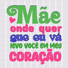 Message for mothers in Brazilian Portuguese