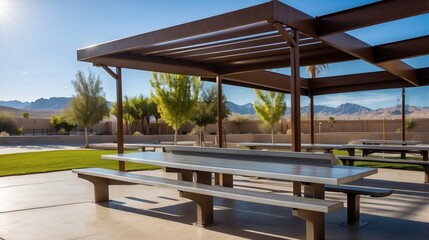 Outdoor shade structure