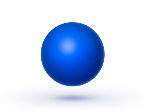 Globe sphere or ball, transparent background