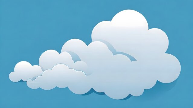 blue sky and clouds