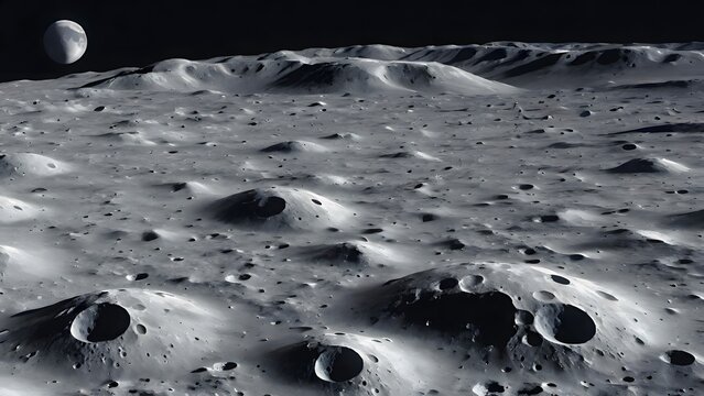 Moon surface