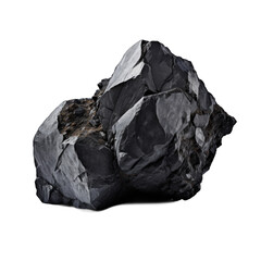 Hypersthene isolated on transparent background