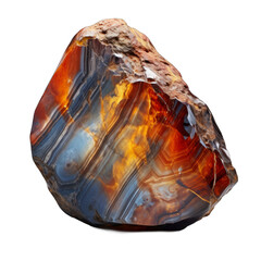 Pietersite isolated on transparent background