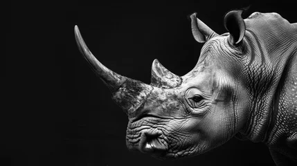 Foto op Plexiglas Rhino Portrait © DVS
