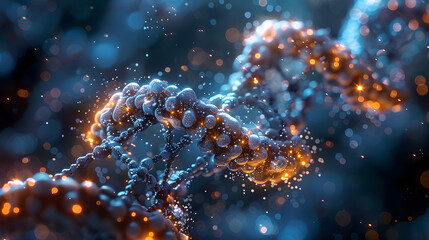 Viral DNA - obrazy, fototapety, plakaty