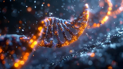 Fotobehang Plasmid DNA © Dicky
