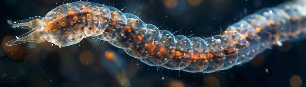 Biologists discover a new species of worm that has survived through remarkable evolutionary adaptations