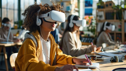 Education in the metaverse: a virtual classroom where students interact with 3D models and each other