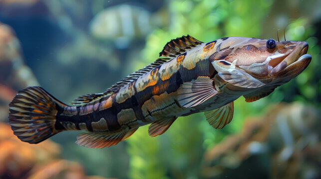 Amazon snakehead fish