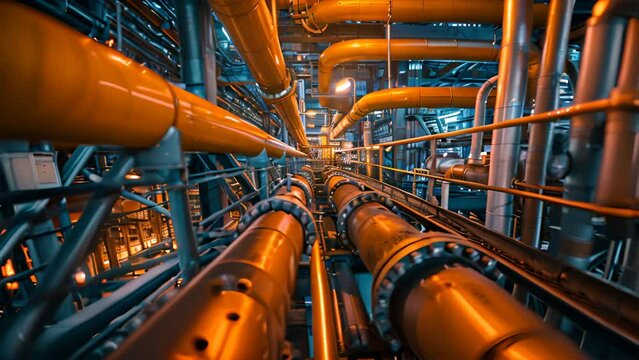 The oil and gas industry in a powerful