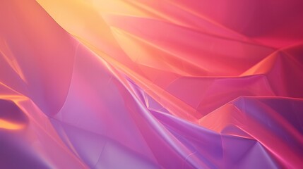 3d rendering of abstract wavy background with red and purple colors