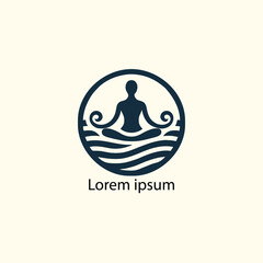 yoga logo with white background