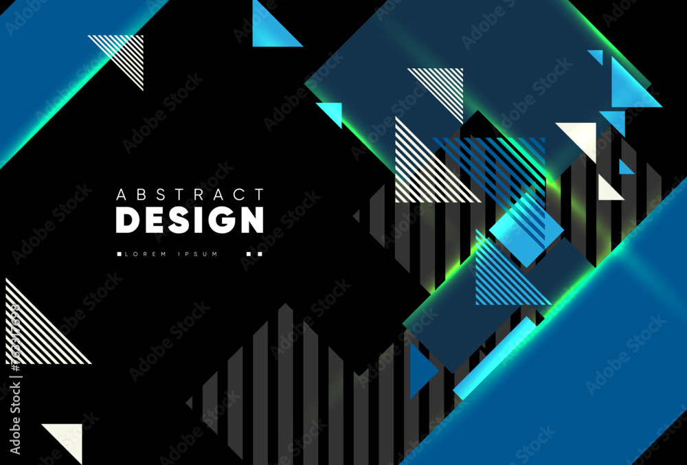 Aufkleber abstract background with smooth lines