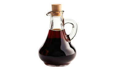 Unlocking the Flavor of Worcestershire Sauce, White Background, Generative AI. Transparent PNG