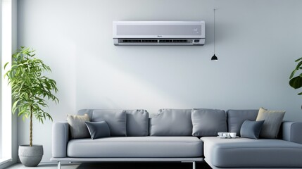 interior design of a clean, neat air-conditioned house