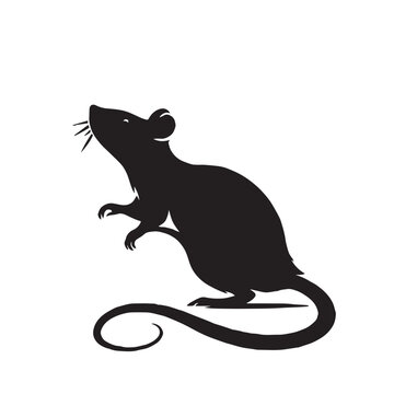 rat  silhouette clipart ,rat silhouette vector  ,rat  silhouette  images , rat silhouette  png 