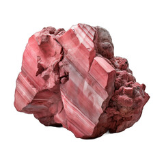 Thulite isolated on transparent background