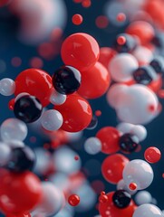 Captivating Spherical Formations in Mesmerizing Chromatic Display