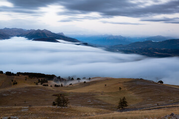 Champsaur et nuage 