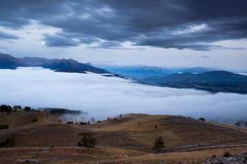 Champsaur et nuage 