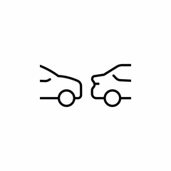 Car Chase Pursuit Vehicle icon