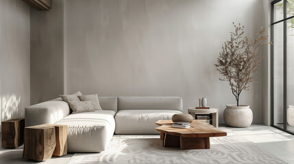 Fototapeta na wymiar Contemporary Living Room