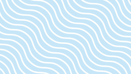 Fototapeta na wymiar Blue wave stripes line abstract background vector image 